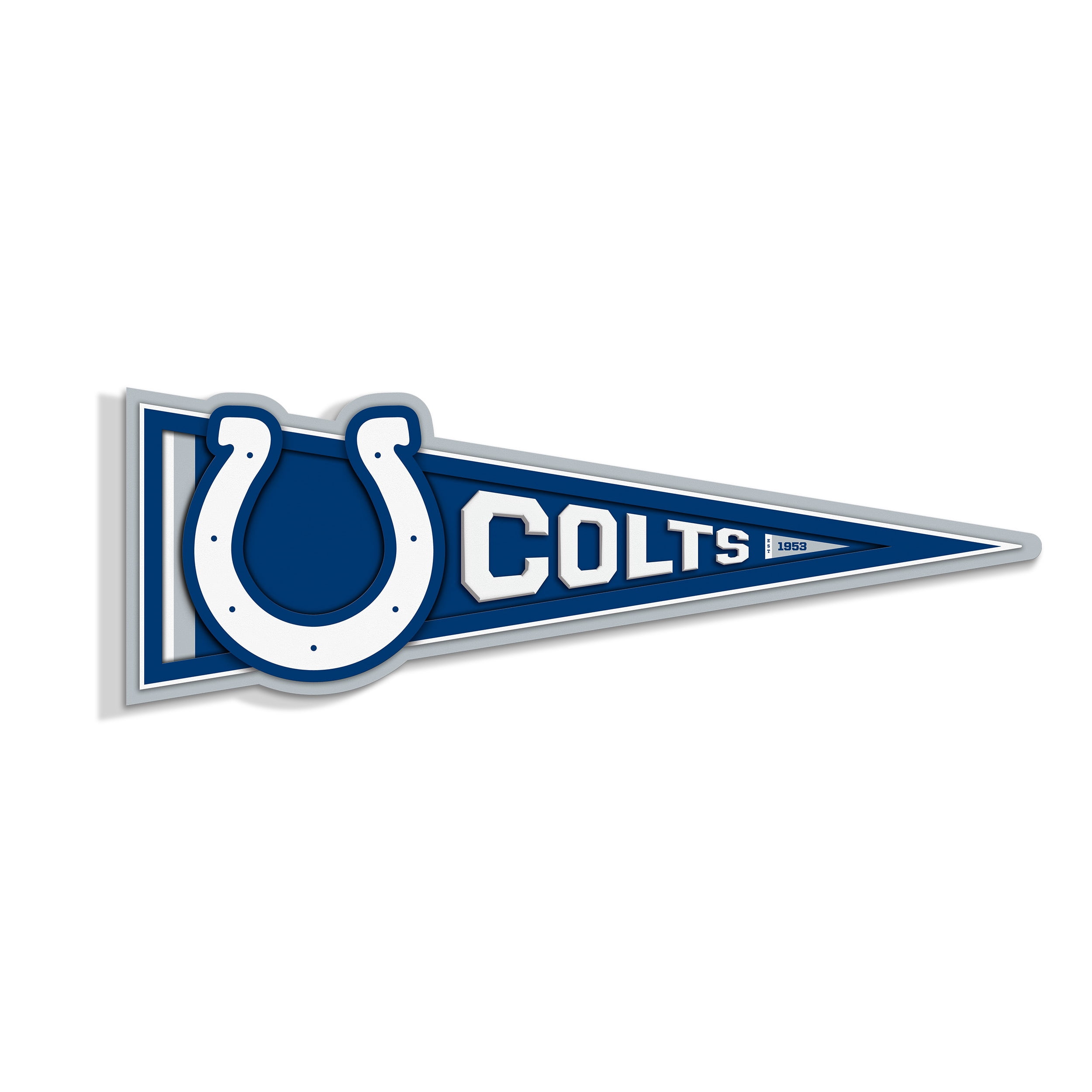 YouTheFan NFL Indianapolis Colts Pennant Sign