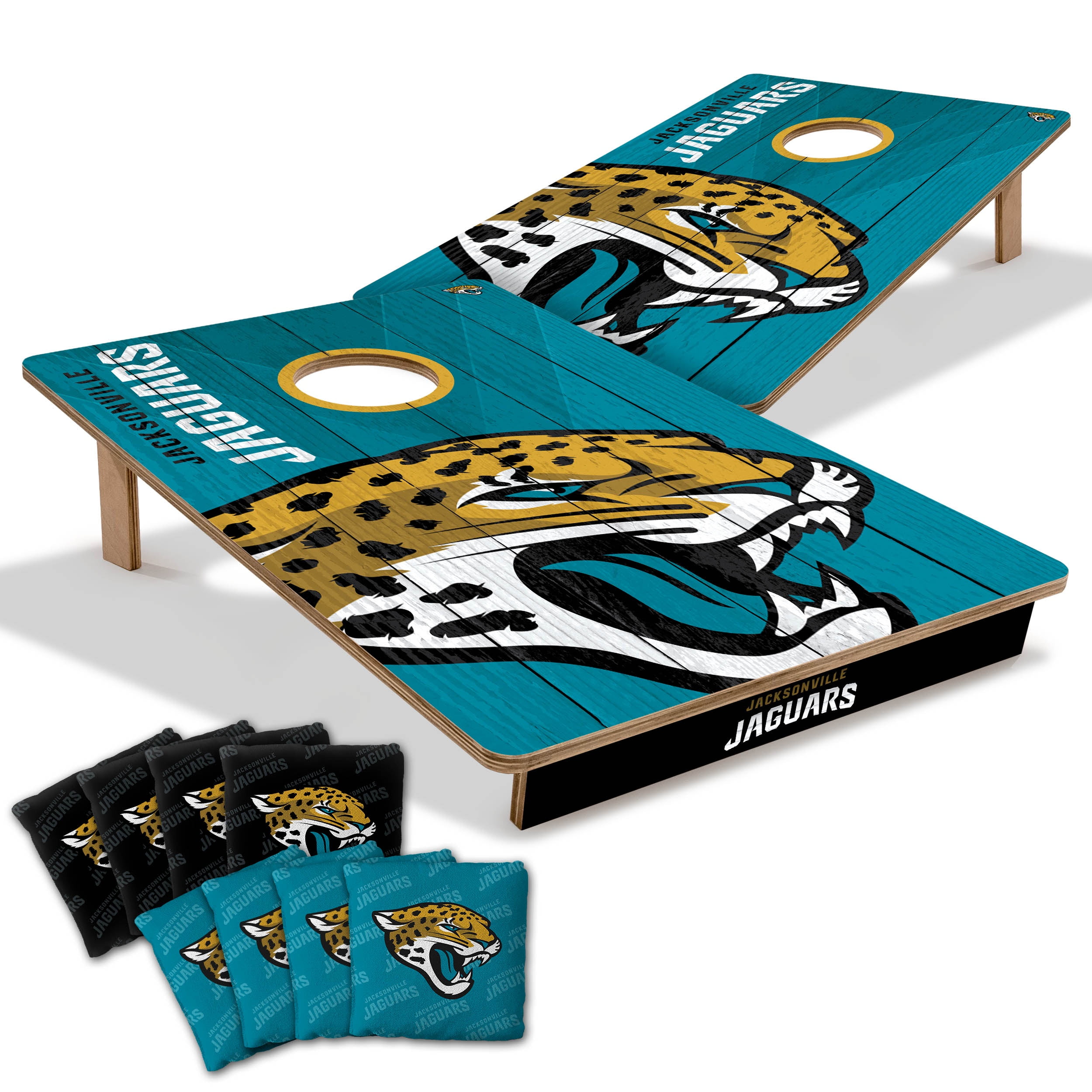 YouTheFan NFL Jacksonville Jaguars 2' x 3' Cornhole Game