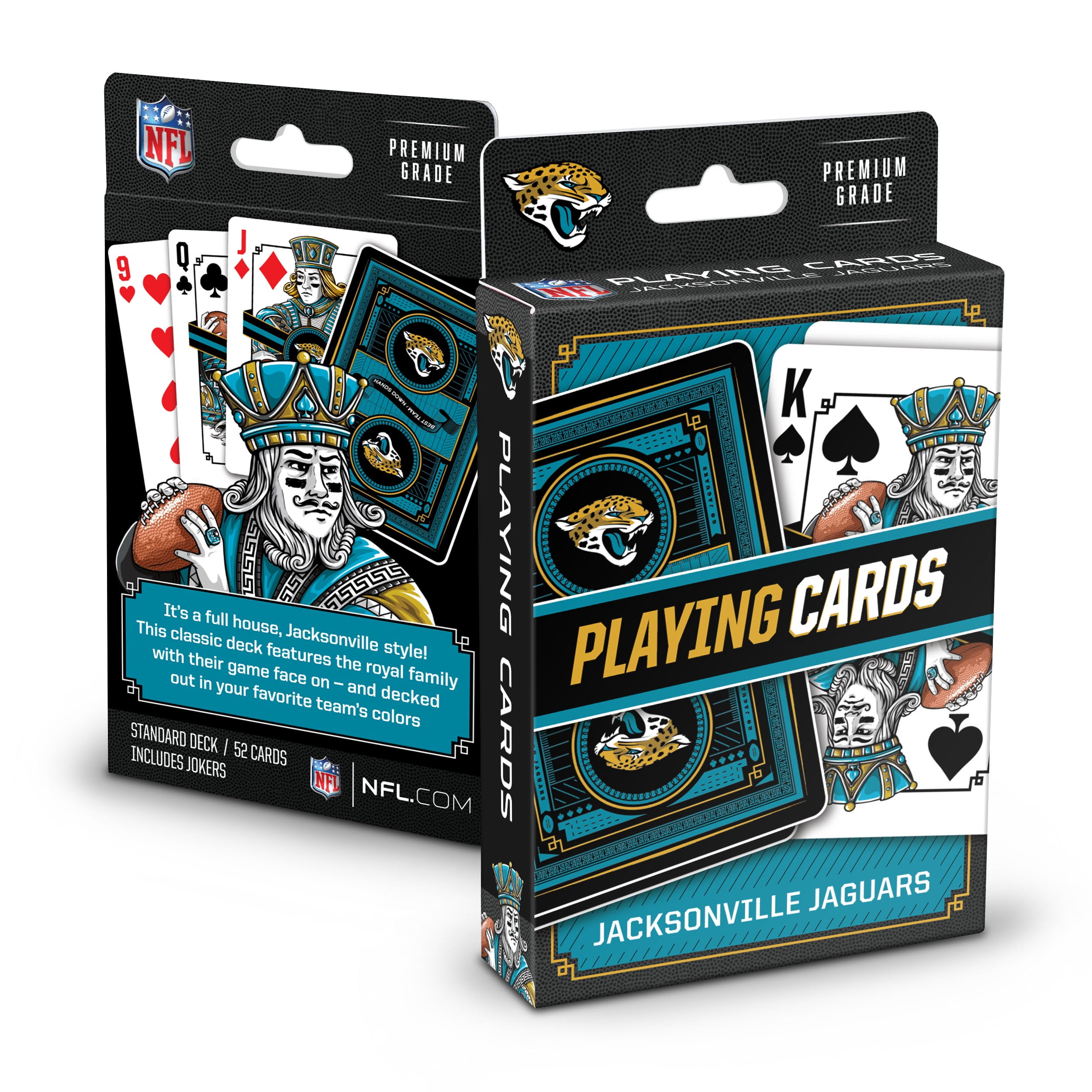 YouTheFan NFL Jacksonville Jaguars Classic Series Playing Cards
