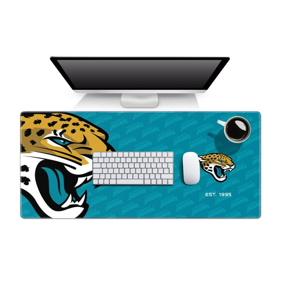 YouTheFan NFL Jacksonville Jaguars Logo Series Desk Pad