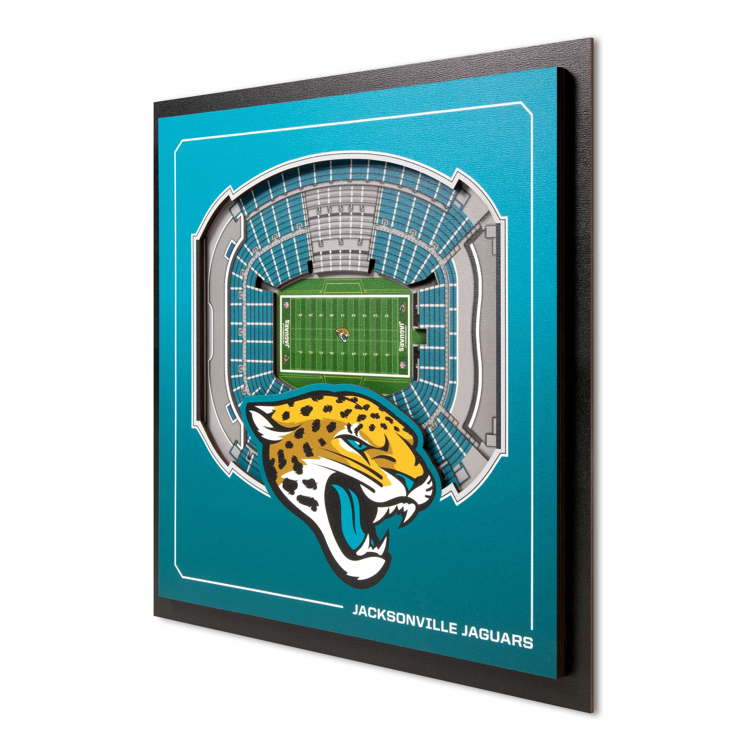 YouTheFan NFL Jacksonville Jaguars Stadium Series 3D Wall Art — free download