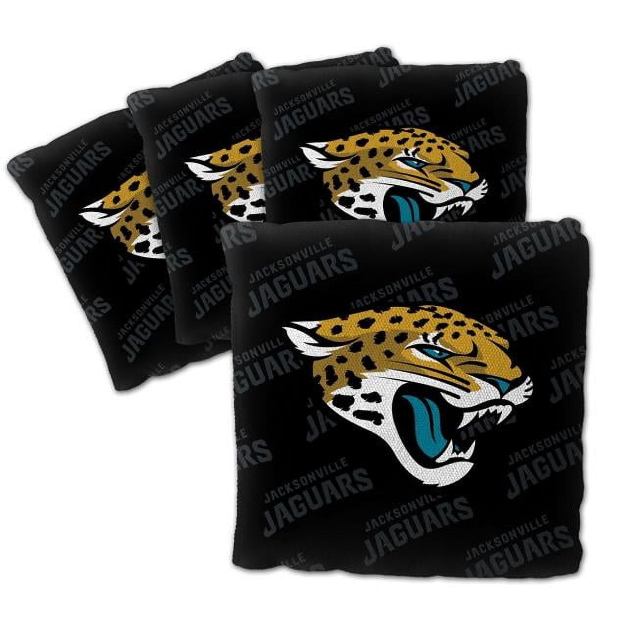 NFL Jacksonville Jaguars Cornhole Bags - 4PK - Black