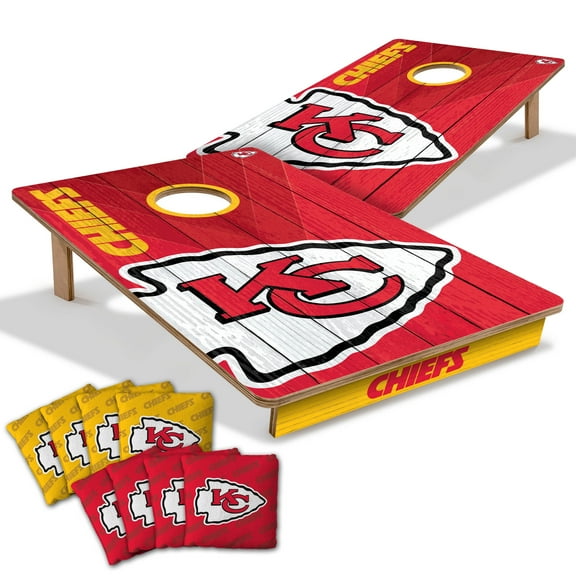 YouTheFan NFL Kansas City Chiefs 2' x 3' Cornhole Game