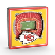 YouTheFan NFL Kansas City Chiefs 3D StadiumView Magnet