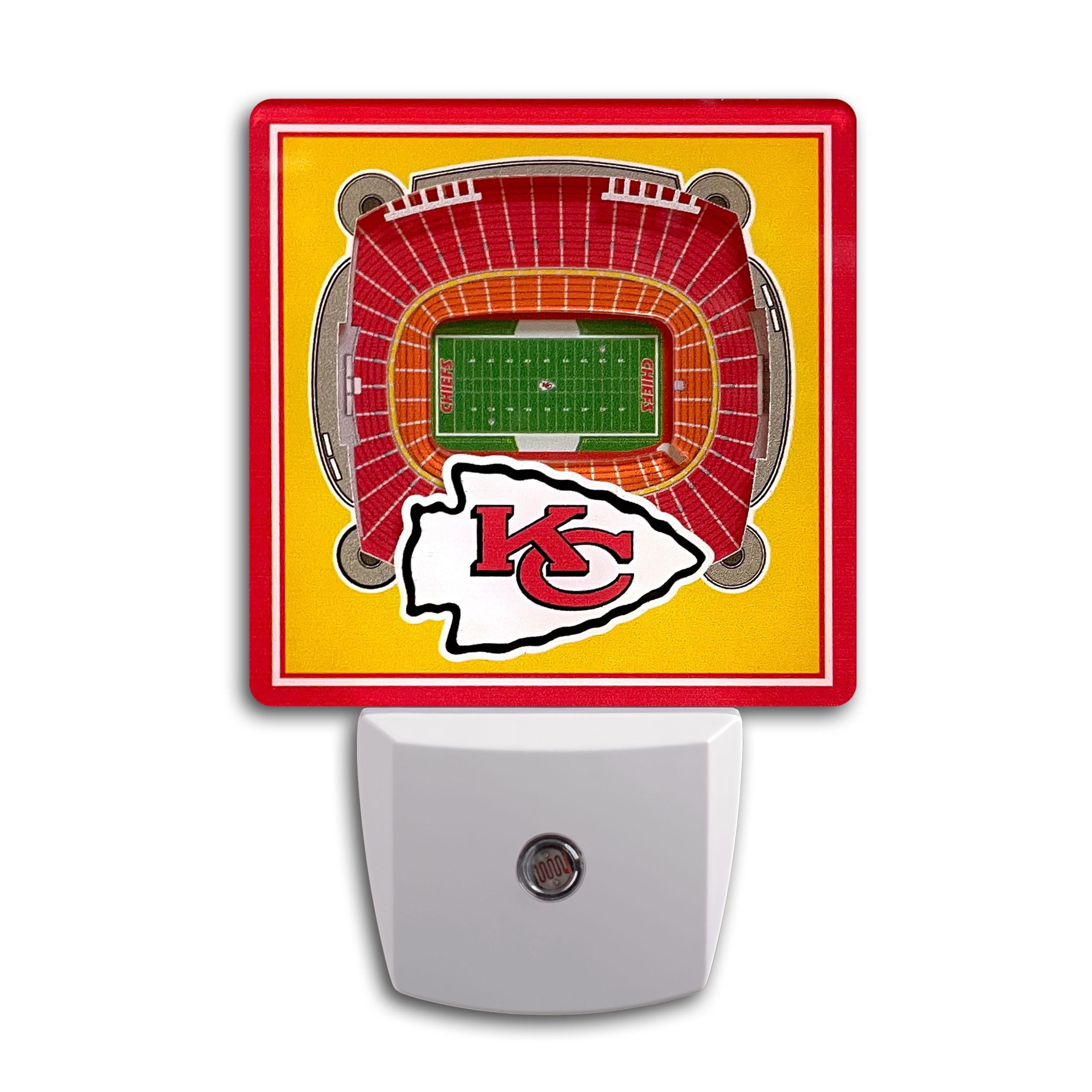YouTheFan NFL Kansas City Chiefs StadiumView Nite Light
