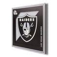 thumbnail image 1 of Las Vegas Raiders 12'' x 12'' 3D Logo Wall Art, 1 of 4
