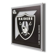 Las Vegas Raiders 12'' x 12'' 3D Logo Wall Art