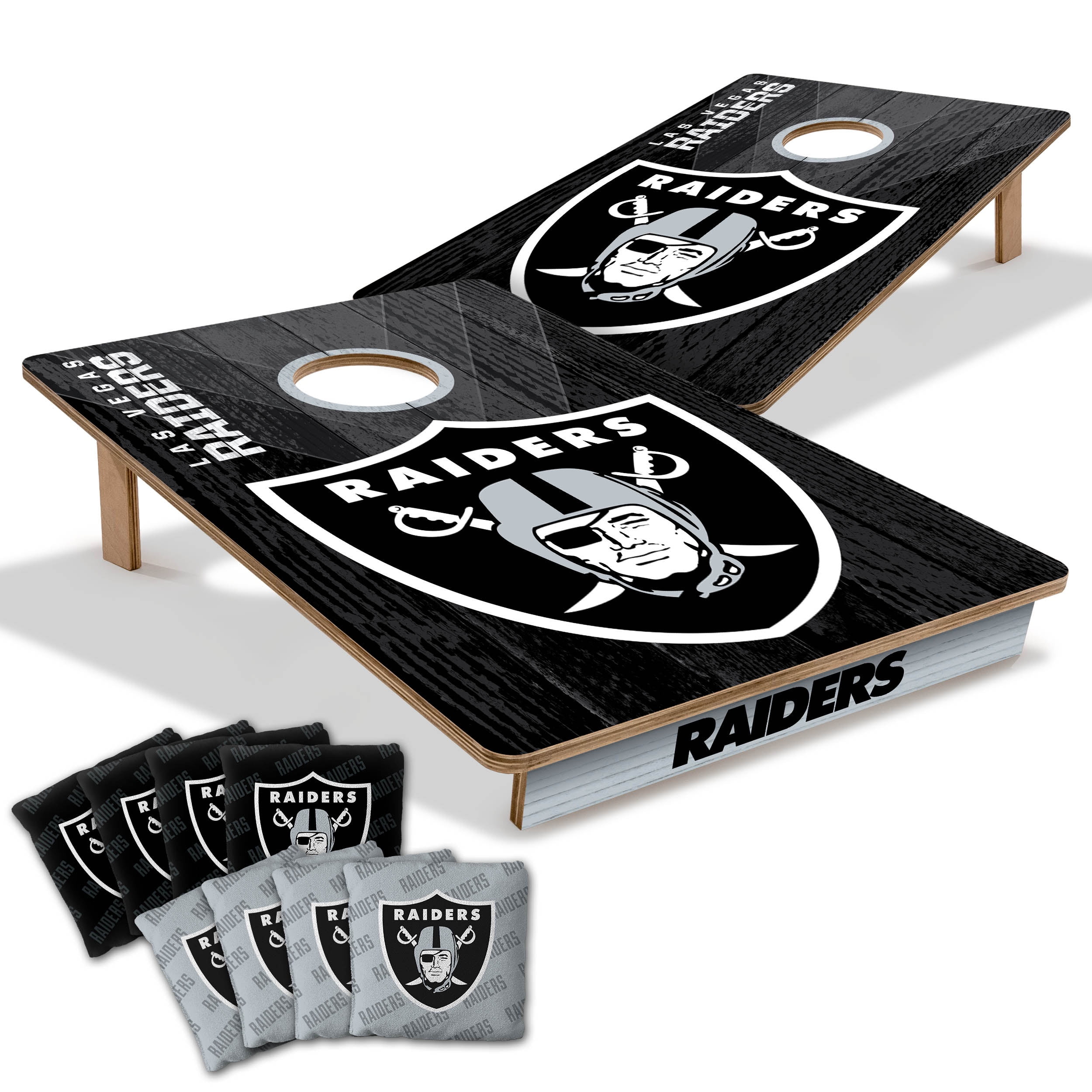 YouTheFan NFL Las Vegas Raiders 2' x 3' Cornhole Game