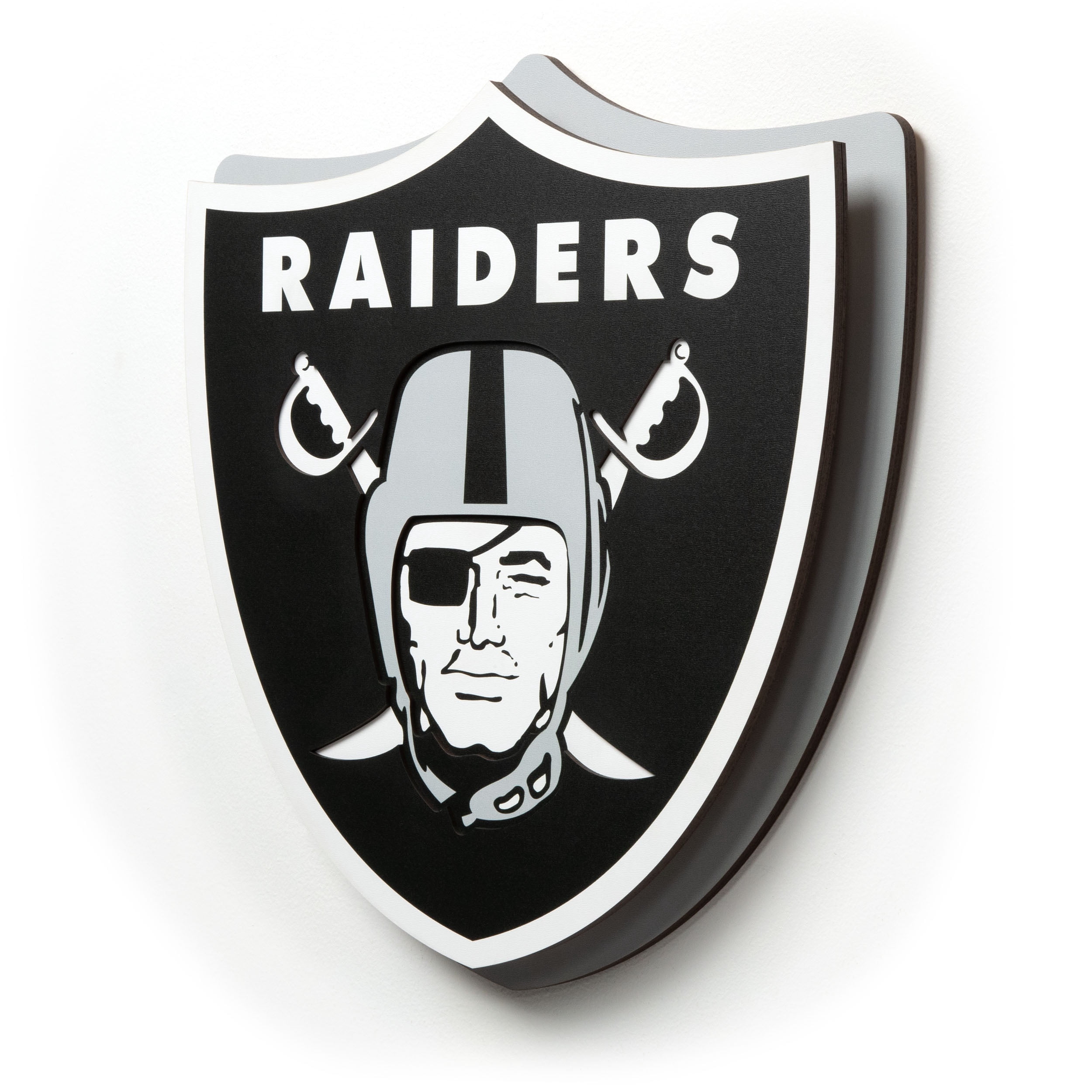 YouTheFan NFL Las Vegas Raiders 3DX Die Cut Wall Art