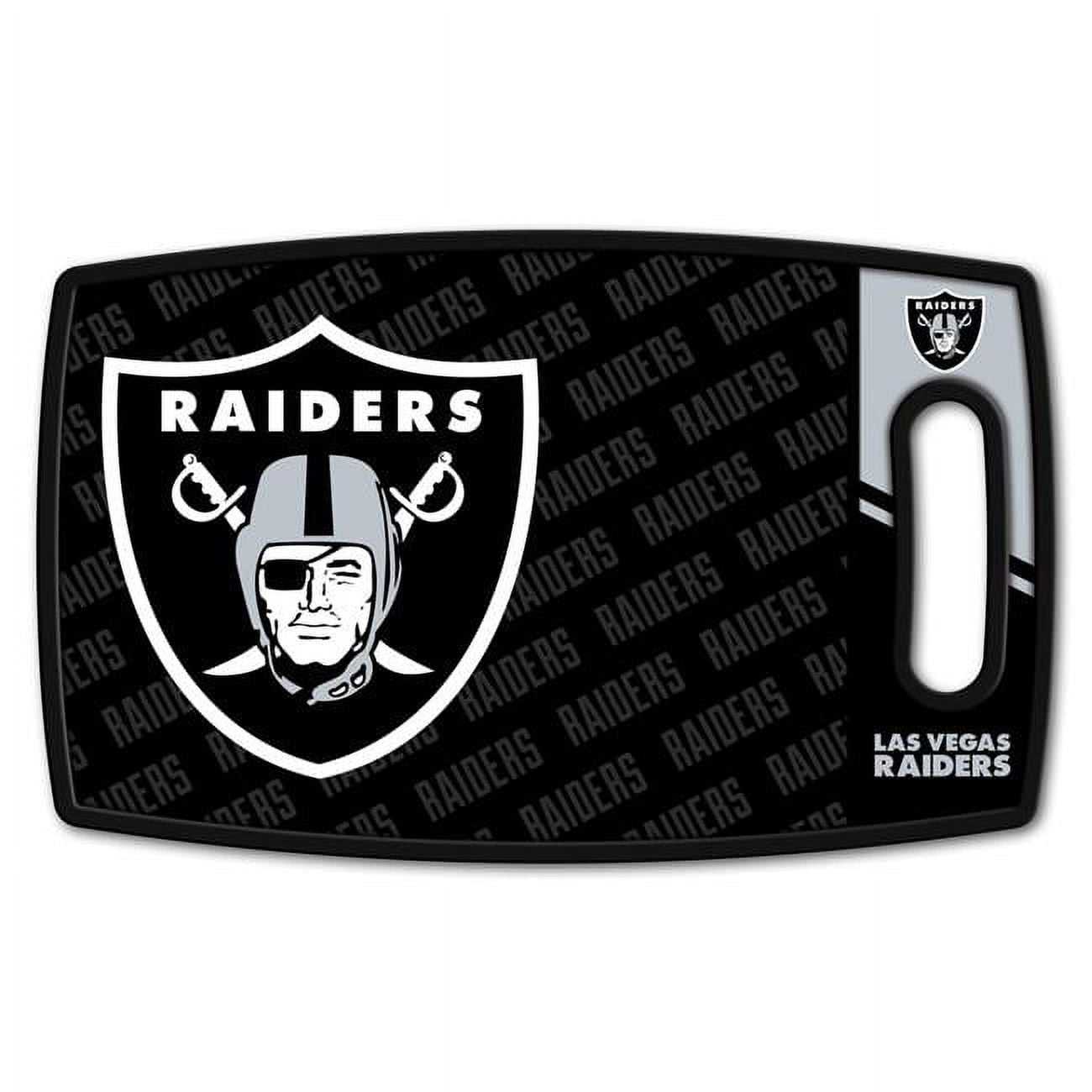 YouTheFan NFL Las Vegas Raiders Logo Series Cutting Board