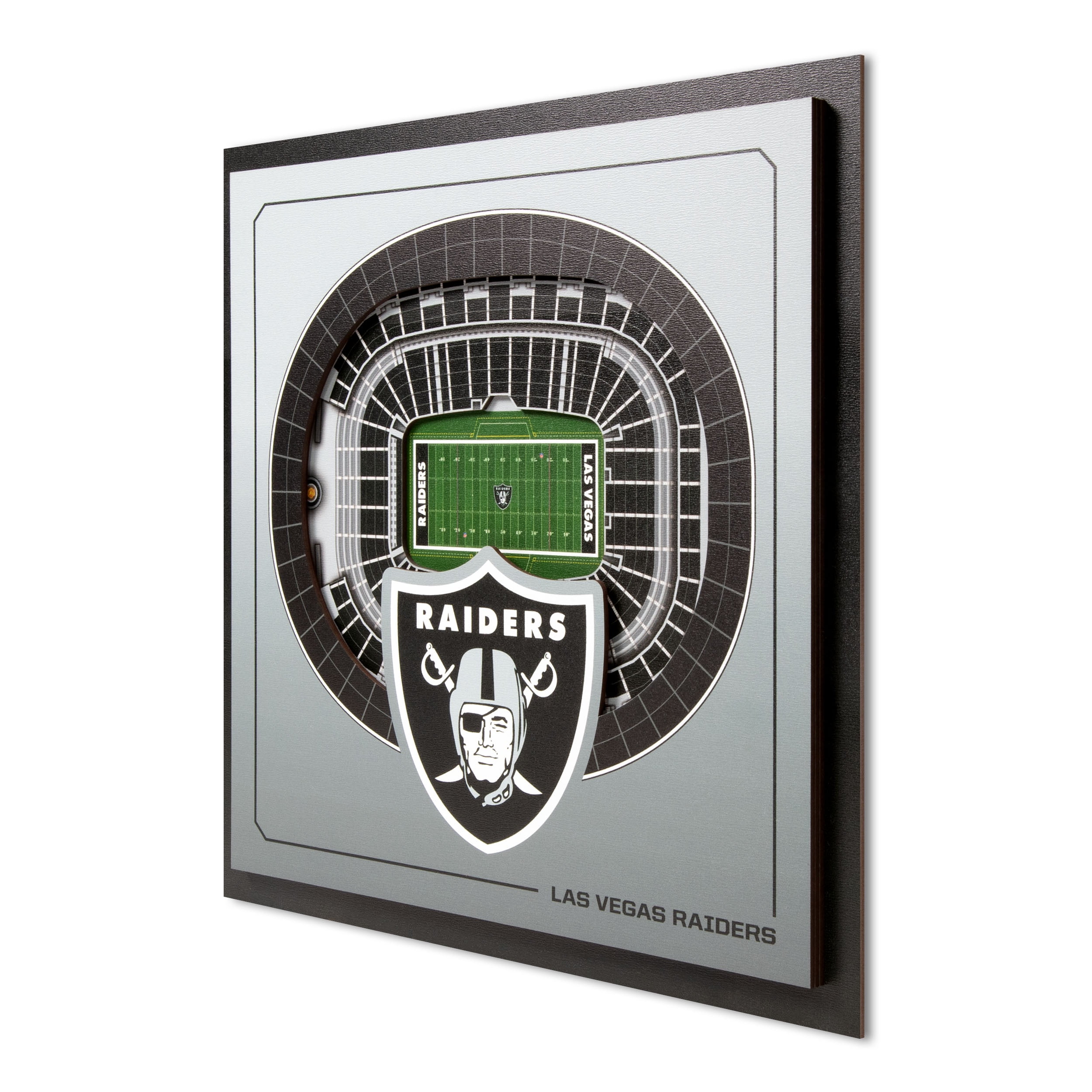 YouTheFan NFL Las Vegas Raiders Stadium Series 3D Wall Art