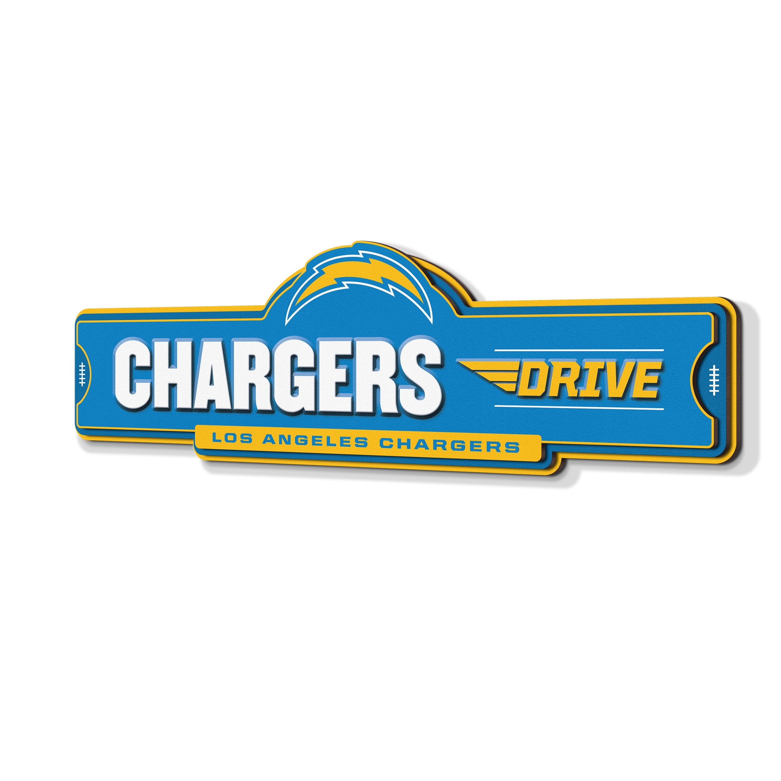 YouTheFan NFL Los Angeles Chargers Street Sign