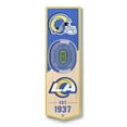 thumbnail image 1 of YouTheFan NFL Los Angeles Rams 3D Stadium Banner 6x19, 1 of 1
