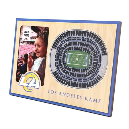 YouTheFan NFL Los Angeles Rams 3D StadiumView Picture Frame