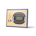 thumbnail image 1 of YouTheFan NFL Los Angeles Rams 5 Layer Stadiumview Wall Art, 1 of 5