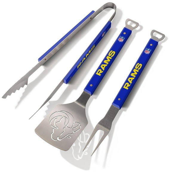 YouTheFan NFL Los Angeles Rams Spirit Series 3pc BBQ Set