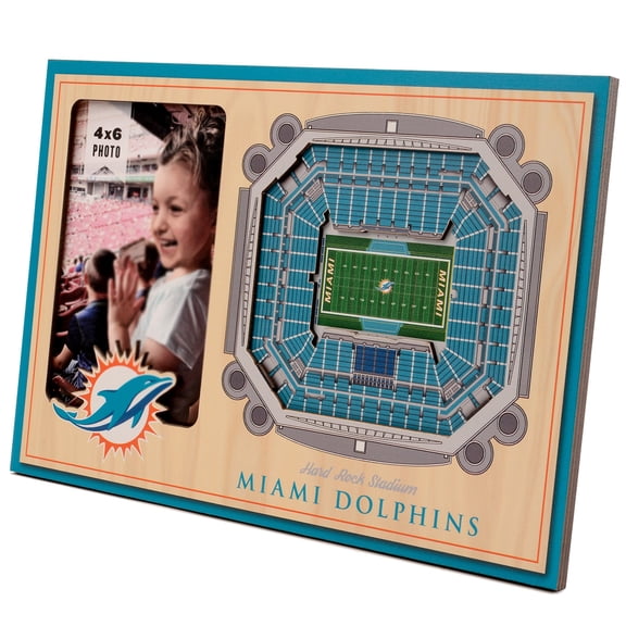 IDNA Miami Dolphins 3D StadiumViews Picture Frame
