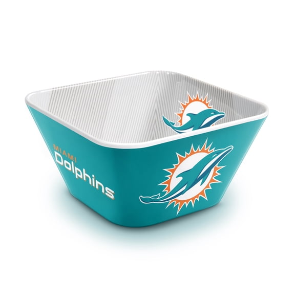 YouTheFan NFL Miami Dolphins Small Snack Bowl