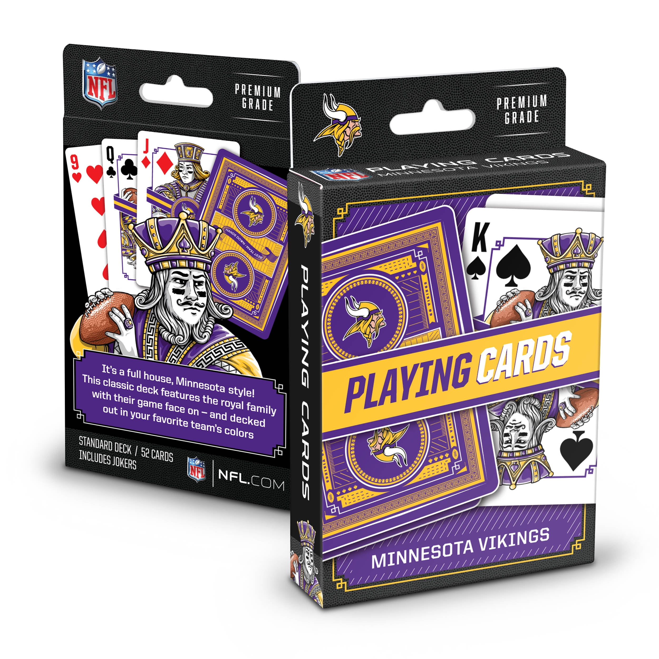 YouTheFan NFL Minnesota Vikings Classic Series Playing Cards