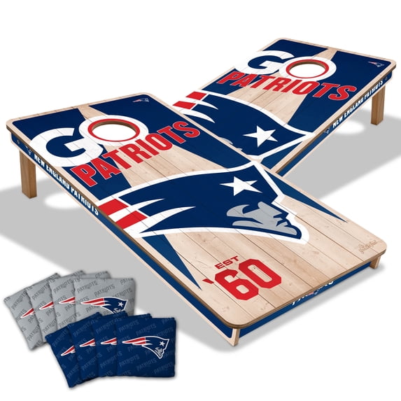 YouTheFan NFL New England Patriots 2' x 4' Cornhole Game