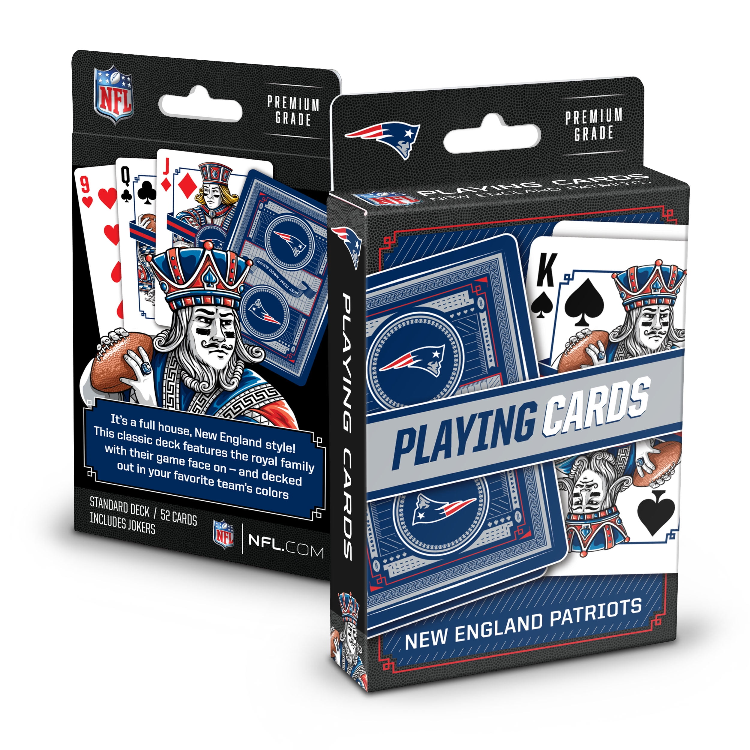 YouTheFan NFL New England Patriots Classic Series Playing Cards