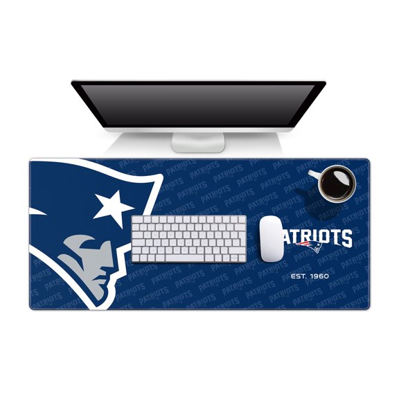 YouTheFan NFL New England Patriots Logo Series Desk Pad