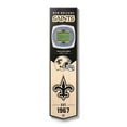 thumbnail image 1 of YouTheFan NFL New Orleans Saints 8x32 Stadium View Banner, 1 of 3