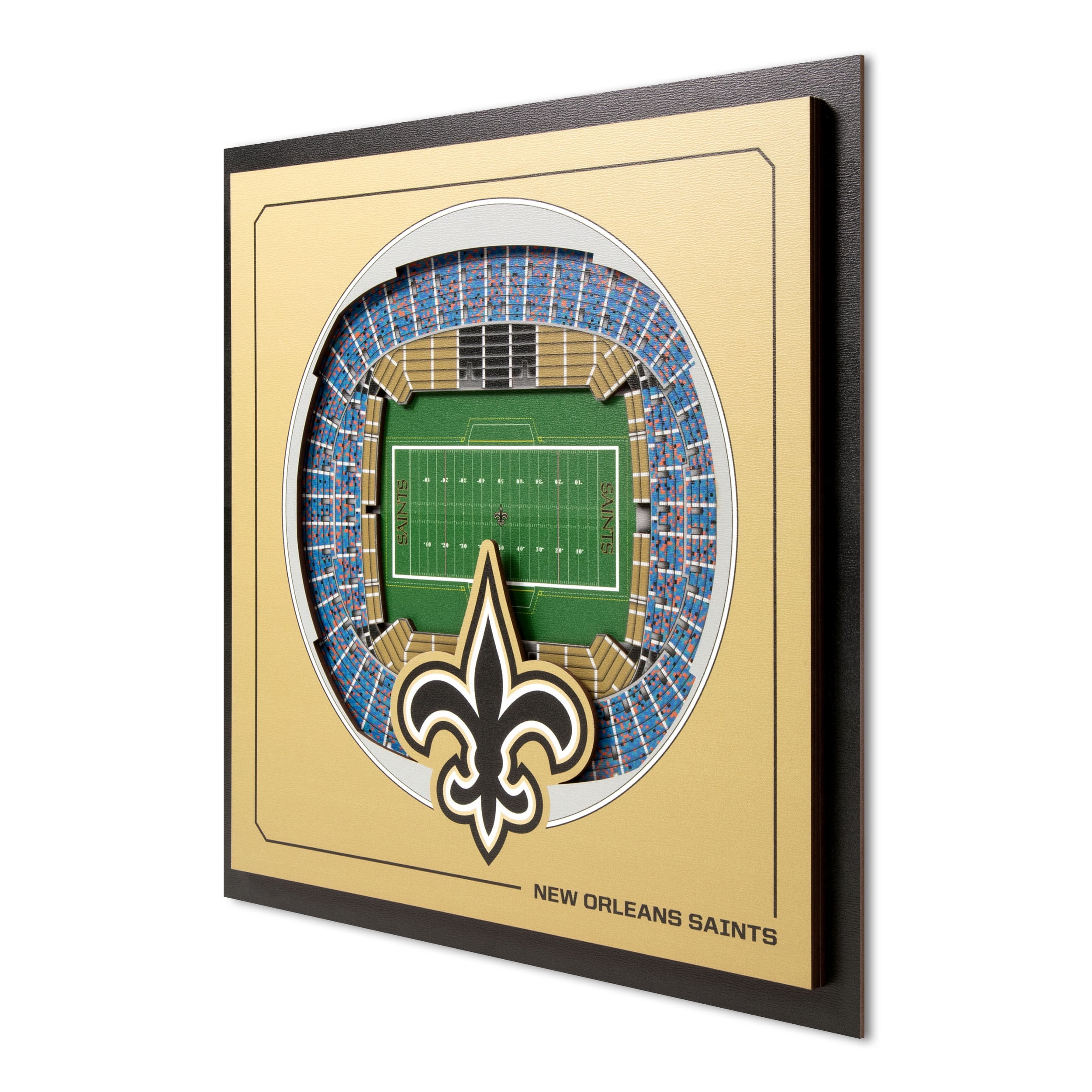 YouTheFan NFL New Orleans Saints Stadium Series 3D Wall Art