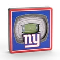 thumbnail image 1 of YouTheFan NFL New York Giants 3D StadiumView Magnet, 1 of 4