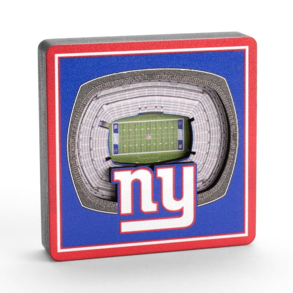 YouTheFan NFL New York Giants 3D StadiumView Magnet