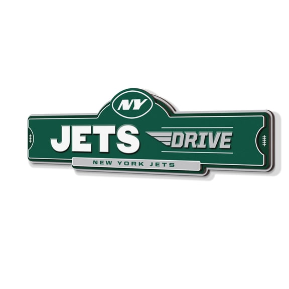 YouTheFan NFL New York Jets Street Sign
