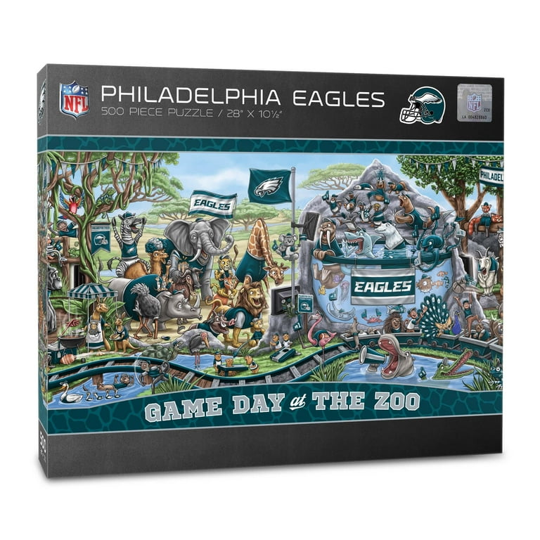 YouTheFan NFL Philadelphia Eagles Puzzle - Fun 500 Piece Activity
