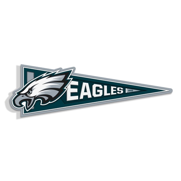 YouTheFan NFL Philadelphia Eagles Pennant Sign