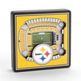 thumbnail image 1 of YouTheFan NFL Pittsburgh Steelers 3D StadiumView Magnet, 1 of 4