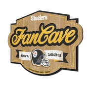 YouTheFan NFL Pittsburgh Steelers Fan Cave Sign