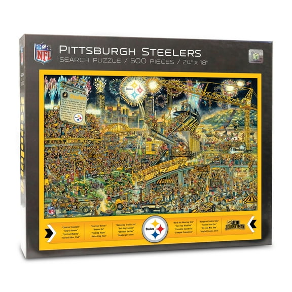 YouTheFan NFL Pittsburgh Steelers Joe Journeyman Puzzle - 500 PC
