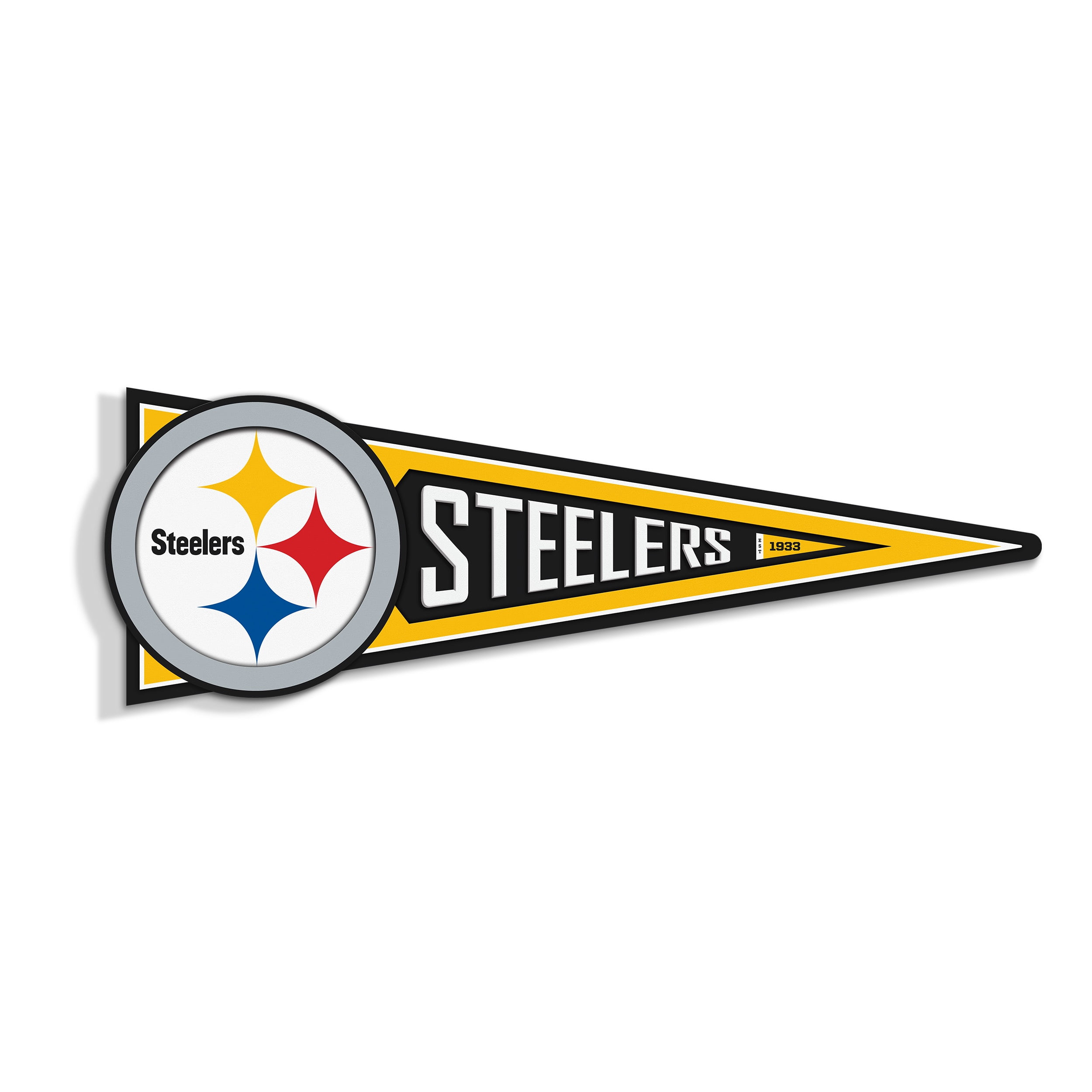 YouTheFan NFL Pittsburgh Steelers Pennant Sign