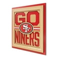 thumbnail image 1 of YouTheFan NFL San Francisco 49ers Slogan Series 3D Wall Art, 1 of 4