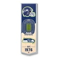 thumbnail image 1 of Seattle Seahawks 6'' x 19'' 3D StadiumView Banner, 1 of 3