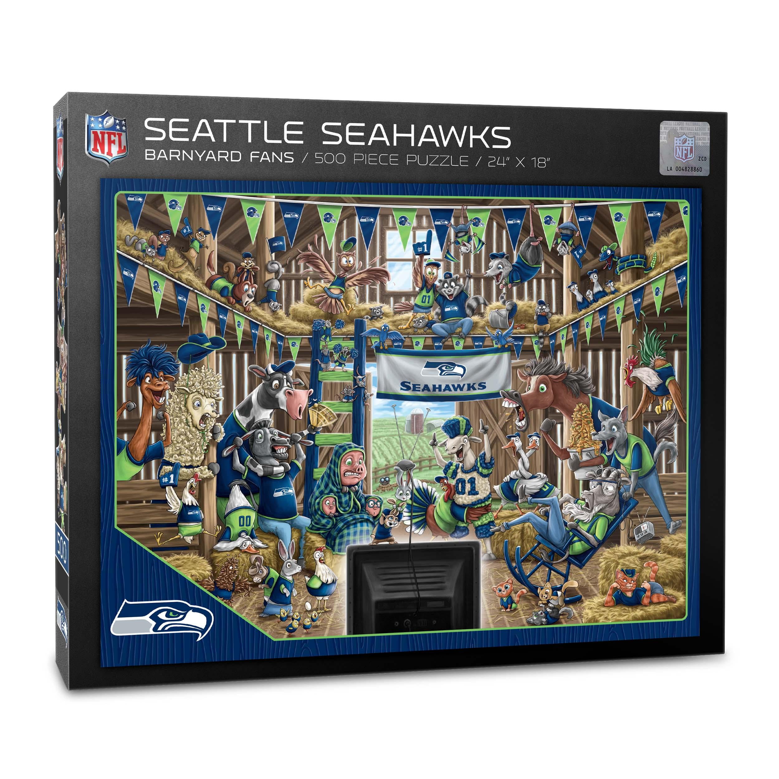 YouTheFan NFL Philadelphia Eagles Barnyard Fans Puzzle - 500 Piece