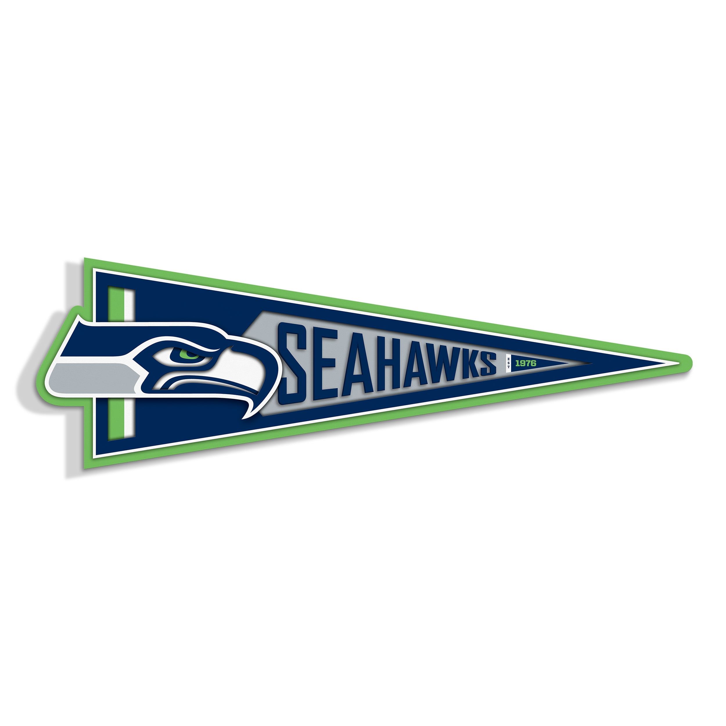 YouTheFan NFL Seattle Seahawks Pennant Sign