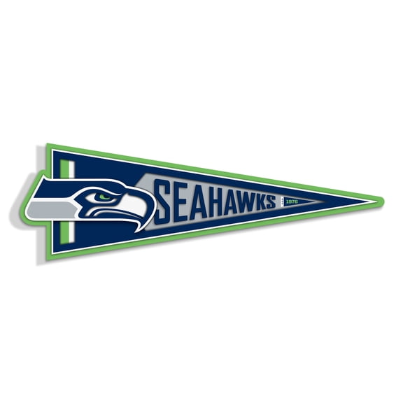 YouTheFan NFL Seattle Seahawks Pennant Sign