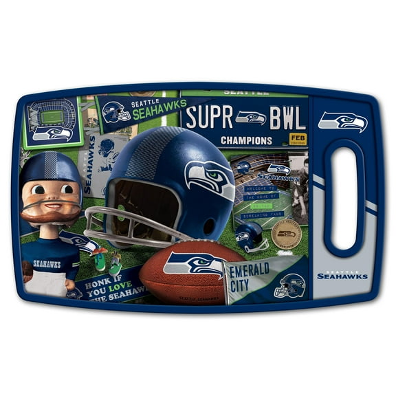 IDNA Seattle Seahawks Retro Series Cutting Board