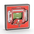 thumbnail image 1 of YouTheFan NFL Tampa Bay Buccaneers 3D StadiumView Magnet, 1 of 4