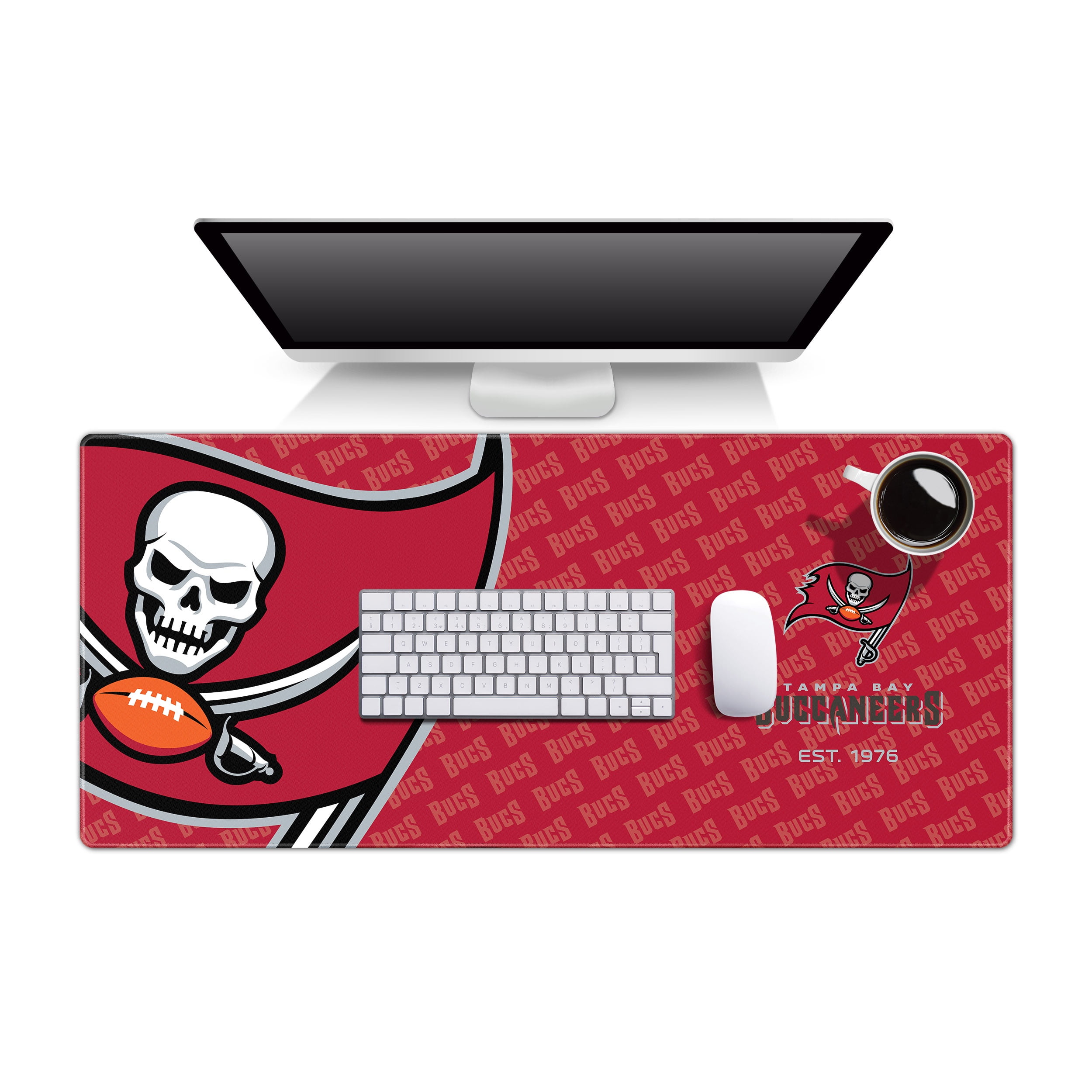 Tampa Bay Buccaneers 3' X 5' Vintage Banner With Wall Mounting Kit - Officially Licensed Team Decor