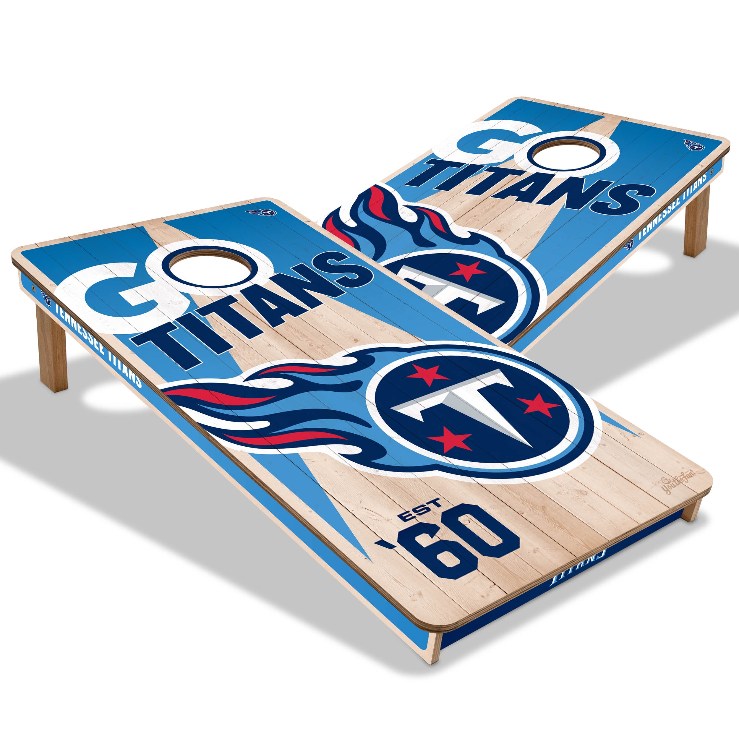 YouTheFan NFL Atlanta Falcons 2' x 4' Cornhole Game No Bags