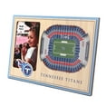 thumbnail image 1 of YouTheFan NFL Tennessee Titans 3D StadiumView Picture Frame, 1 of 5