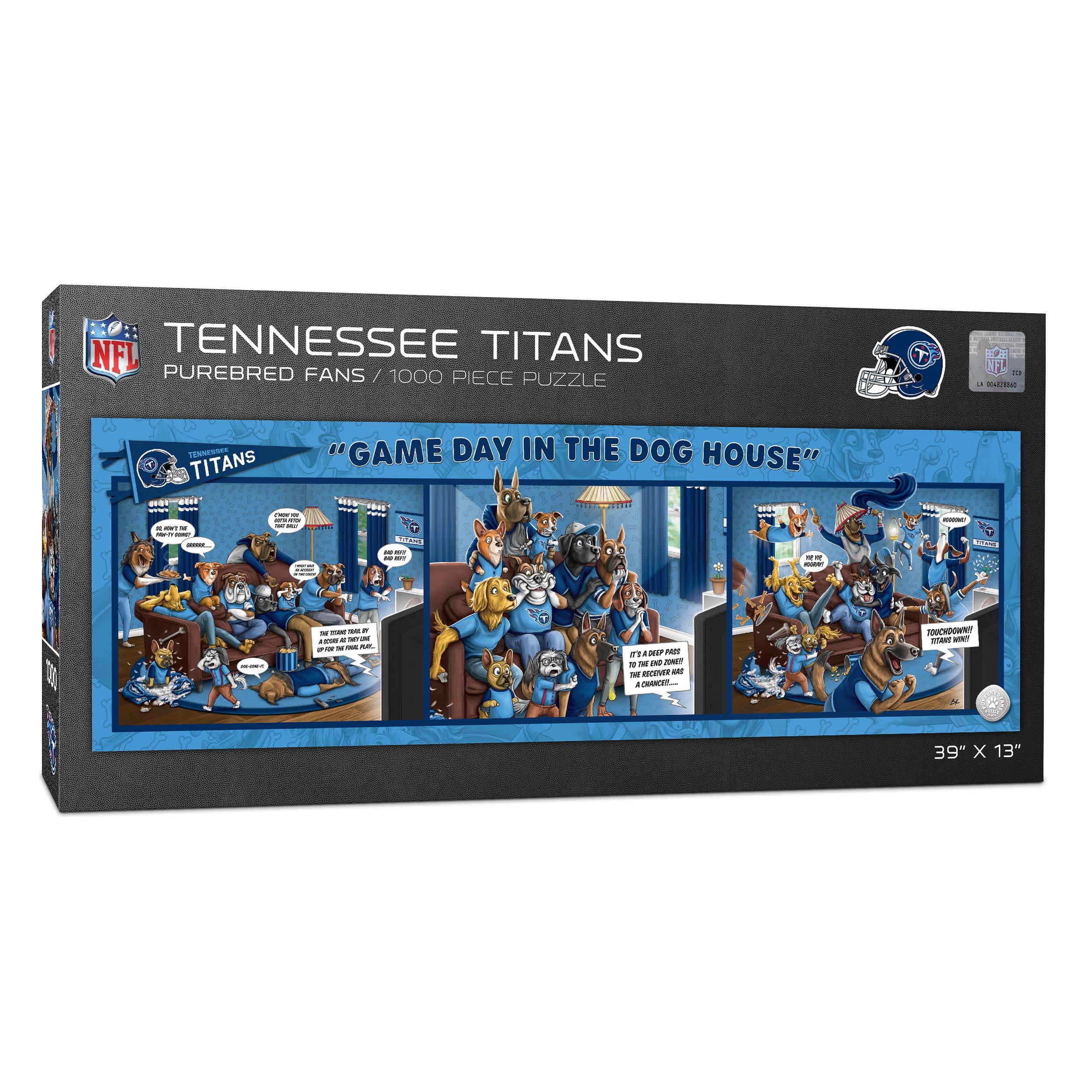 Philadelphia Eagles Sports Puzzle 1000PC Canines Gameday in the