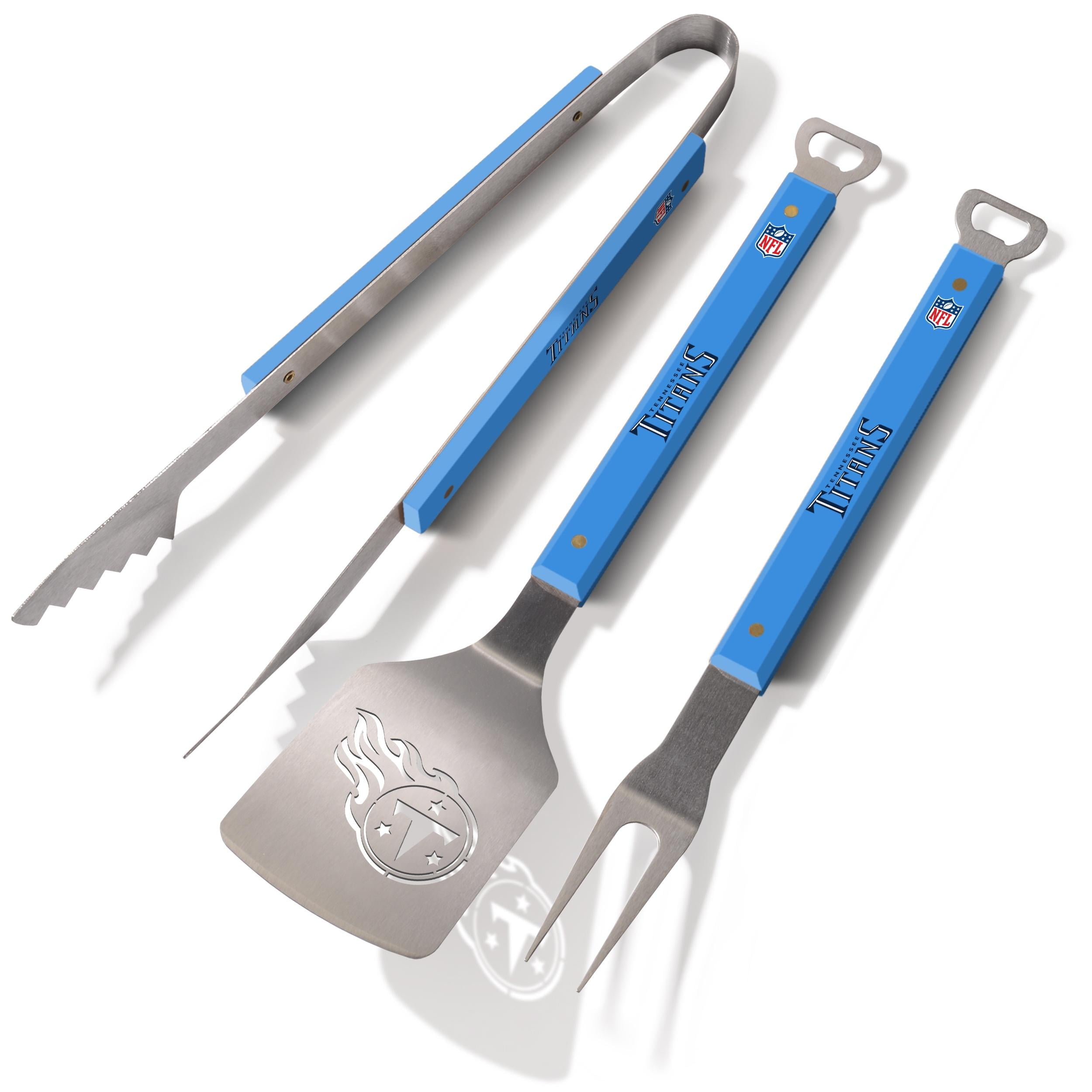 WASHINGTON COMMANDERS 3pc BBQ Grill Set with Sportula & Tools