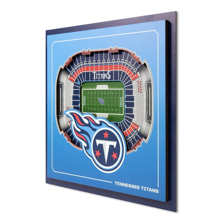 YouTheFan NFL Tennessee Titans Stadium Series 3D Wall Art